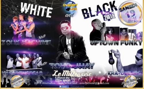 Soir&eacute;e Black and White: TOVO JHAY &agrave; Paris le 19 Mars 2016