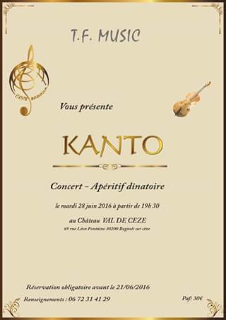 KANTO Bagnols sur C&egrave;ze le 28 Juin 2016