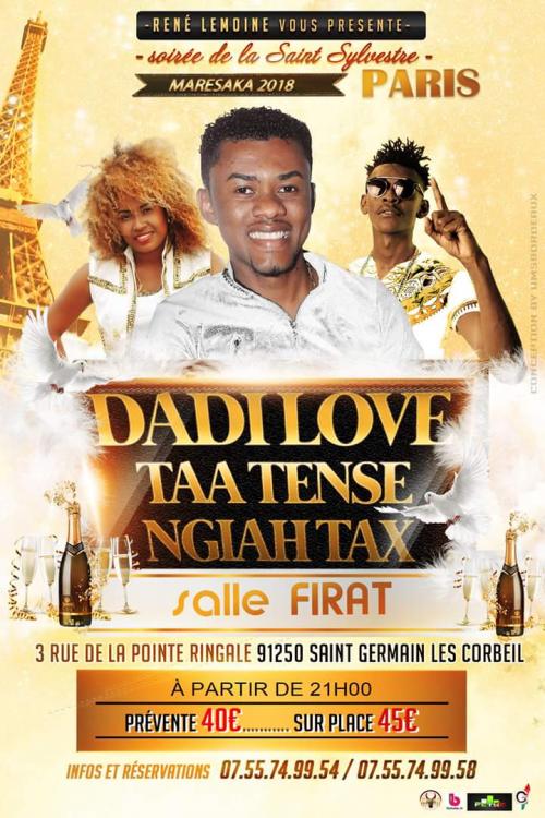 Dadi Love Paris 31/12/2017