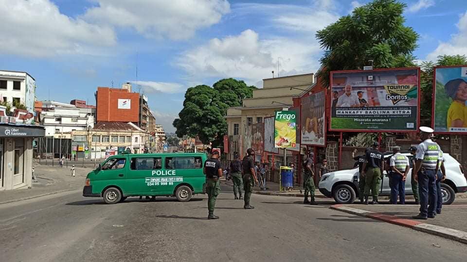 Antananarivo paralys&eacute;e par les mesures de s&eacute;curit&eacute;